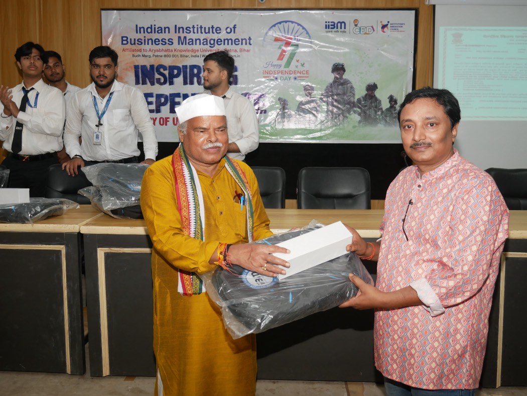 IIBM Celebrates Independence Day 2024 with Patriotism and Community Spirit